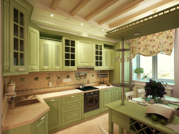 Кому понравится дизайн кухни в стиле Прованс?